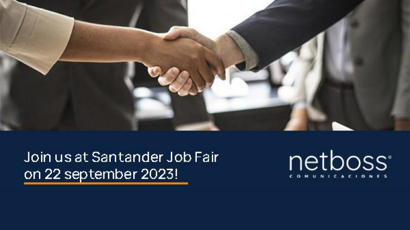 Netboss Comunicaciones at the Santander Job Fair: Building a Future in the ICT Industry in Cantabria
