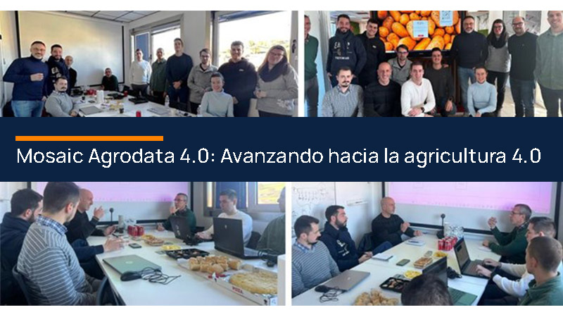 Avanzando hacia la agricultura 4.0: Proyecto MOSAIC AGRODATA 4.0 completa su segunda fase