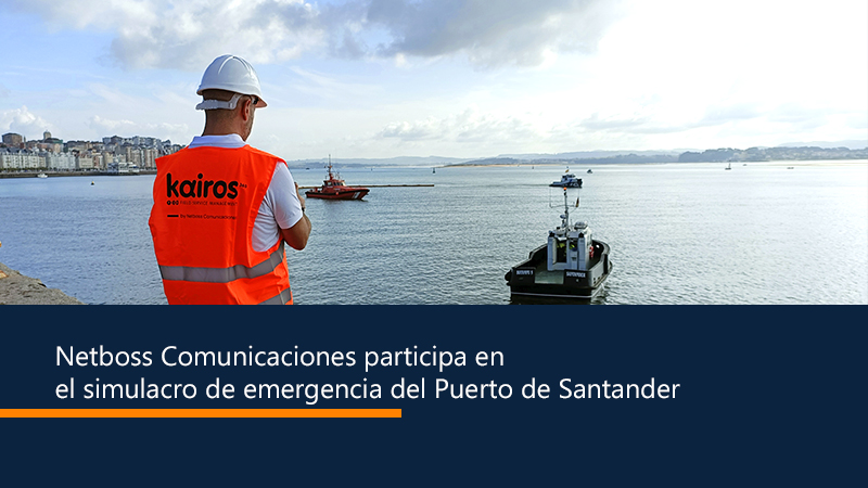 Netboss Comunicaciones participa en el simulacro de emergencia del Puerto de Santander aportando tecnología avanzada de gestión operativa y predicción ambiental